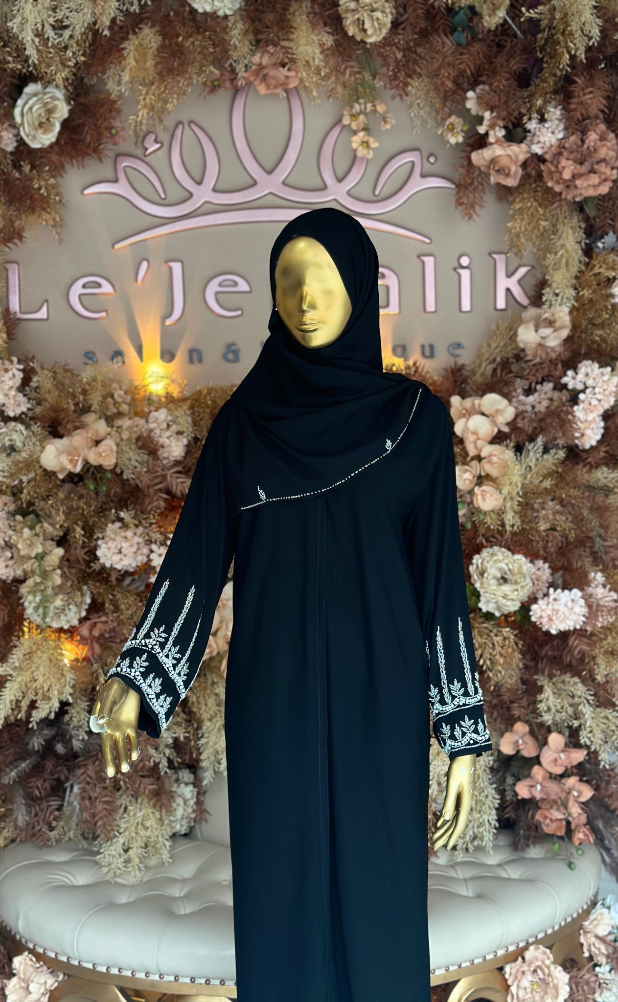 The Layan Abaya & Matching Hijab
