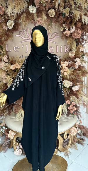 Full Sleeve Embroidered Abaya